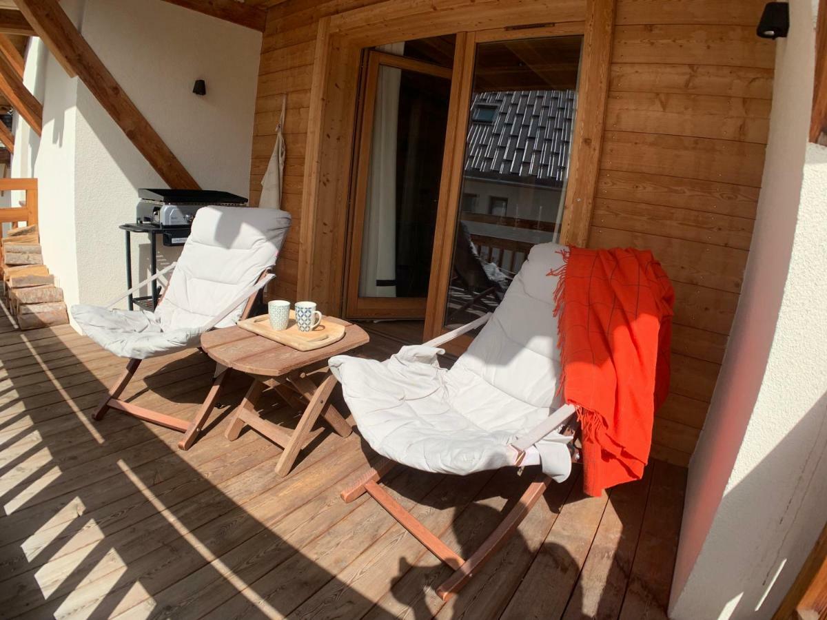Le Gabion, Luxueux Appartement Avec Sauna, Serre Chevalier Vallee Сен-Шафре Экстерьер фото